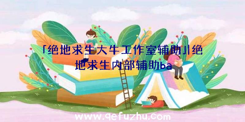 「绝地求生大牛工作室辅助」|绝地求生内部辅助ba